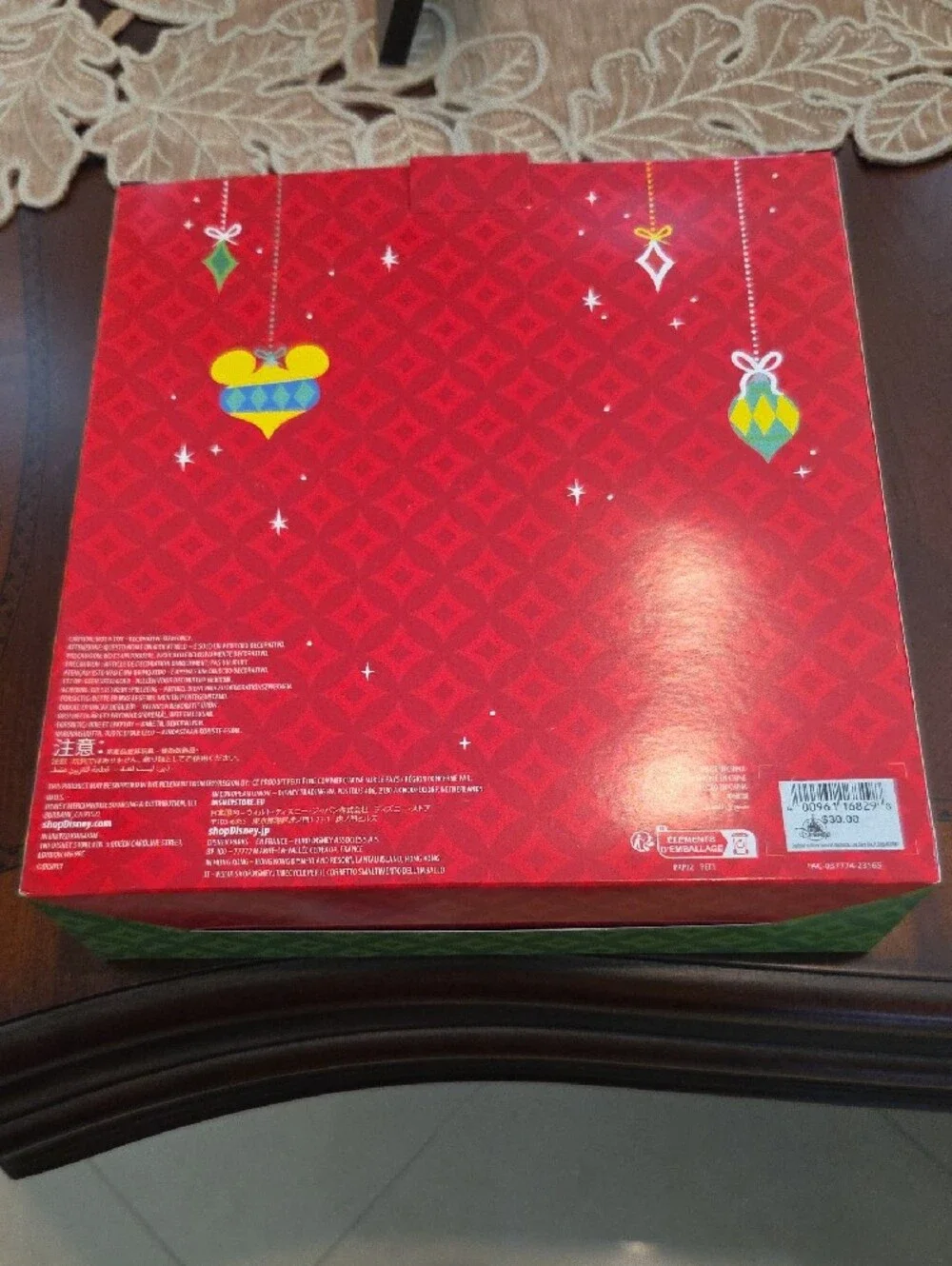 Disney Holiday Ornament Set